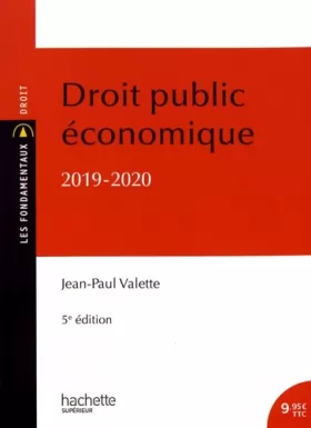 Couverture du produit · Les Fondamentaux - Droit public économique, 5e édition