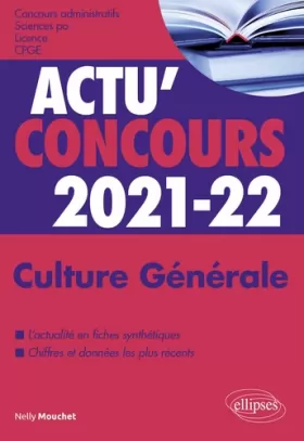 Couverture du produit · Culture Générale - concours 2021-2022