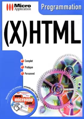 Couverture du produit · (X) HTML