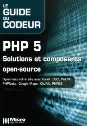 Couverture du produit · PHP 5: Solutions et composants open-source