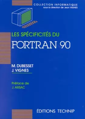 Couverture du produit · Les spécificités du Fortran 90