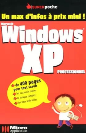Couverture du produit · Windows XP Professionnel