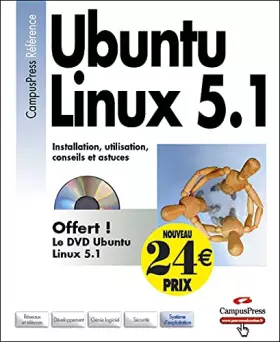 Couverture du produit · LINUX UBUNTU 5.10