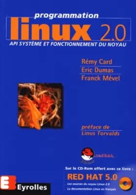 Couverture du produit · Programmation Linux 2.0