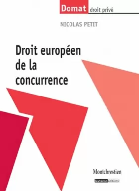 Couverture du produit · Droit européen de la concurrence