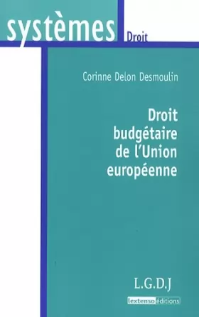 Couverture du produit · Droit budgétaire de l'Union européenne