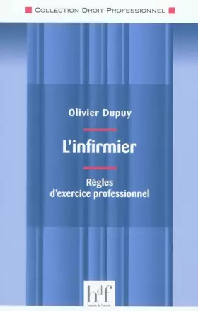 Couverture du produit · L'infirmier : Règles d'exercice professionnel
