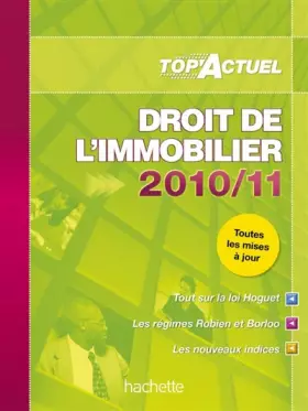 Couverture du produit · Droit de l'immobilier