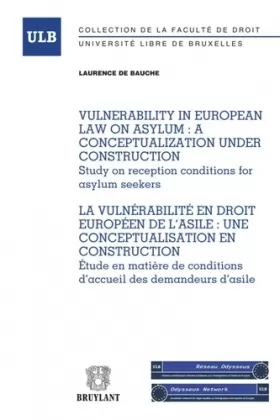 Couverture du produit · vulnerability in the european asylum law