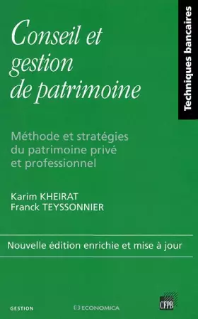 Couverture du produit · Conseil et gestion du patrimoine