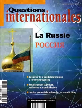 Couverture du produit · La Russie (n.27 septembre-octobre 2007)