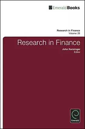 Couverture du produit · Research in Finance (28)