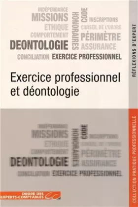 Couverture du produit · Exercice professionnel et déontologie