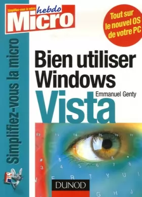 Couverture du produit · Bien utiliser Windows Vista