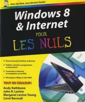 Couverture du produit · Windows 8 et Internet pour les Nuls