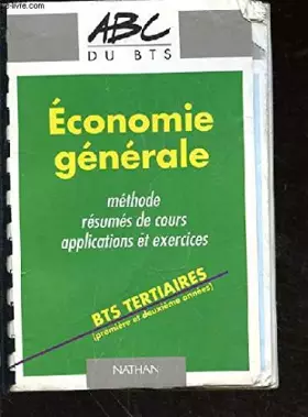 Couverture du produit · Économie d'entreprise: BTS tertiaires, première et deuxième années
