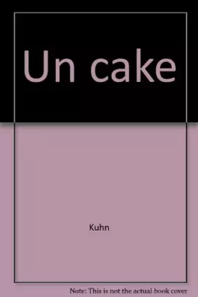 Couverture du produit · Un cake