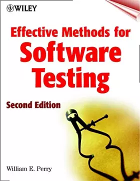 Couverture du produit · Effective Methods for Software Testing