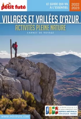 Couverture du produit · Villages et Vallées d'Azur – Activités Pleine Nature 2022 Carnet Petit Futé