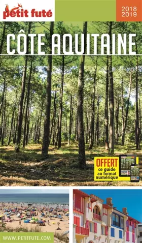 Couverture du produit · cote aquitaine- gironde-landes-pays basque 2018 petit fute + offre num