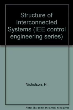 Couverture du produit · Structure of Interconnected Systems