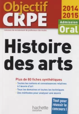 Couverture du produit · CRPE en fiches : Histoire des arts