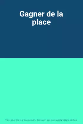 Couverture du produit · Gagner de la place