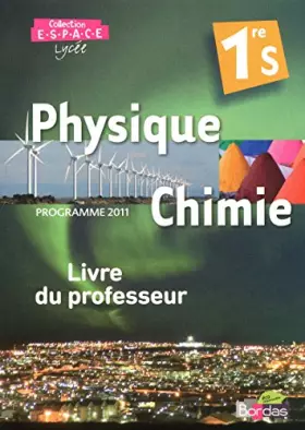 Couverture du produit · E.S.P.A.C.E 1re S * Livre du professeur (éd. 2011)