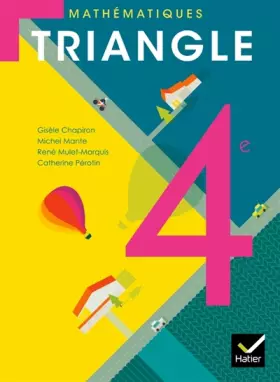 Couverture du produit · Triangle Mathématiques 4e éd. 2011 - Manuel de l'élève