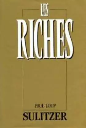 Couverture du produit · Les riches