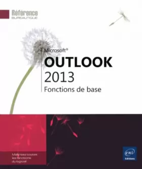Couverture du produit · Outlook 2013 - Fonctions de base