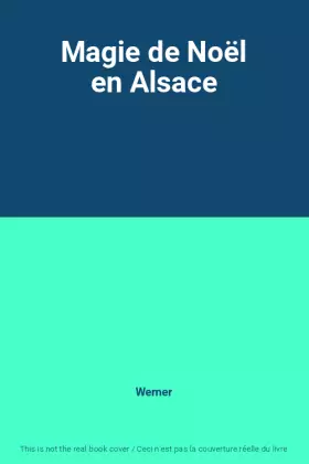 Couverture du produit · Magie de Noël en Alsace