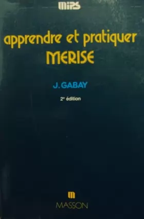 Couverture du produit · Apprendre et pratiquer MERISE