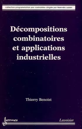 Couverture du produit · Décompositions combinatoires et applications industrielles