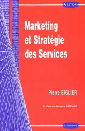 Couverture du produit · Marketing et stratégie des services