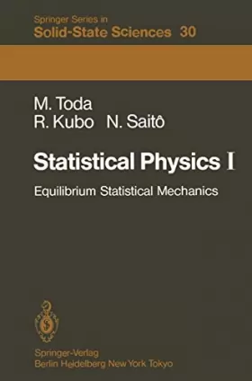 Couverture du produit · Statistical Physics I: Equilibrium Statistical Mechanics