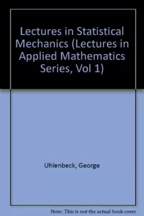 Couverture du produit · Lectures in Statistical Mechanics
