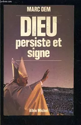Couverture du produit · Dieu persiste et signe