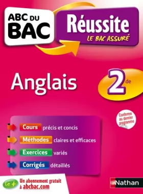 Couverture du produit · ABC du BAC Réussite Anglais 2de - Ancien programme