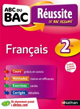 Couverture du produit · ABC du BAC Réussite Français 2de - Ancien programme - Voir nouvelle édition ↓