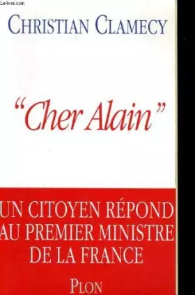 Couverture du produit · Cher Alain