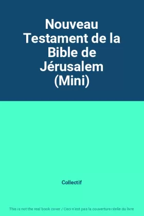 Couverture du produit · Nouveau Testament de la Bible de Jérusalem (Mini)