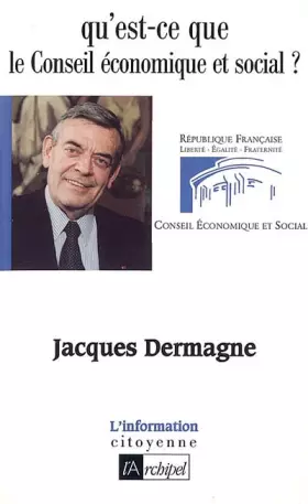 Couverture du produit · Qu'est-ce que le Conseil économique et social ?
