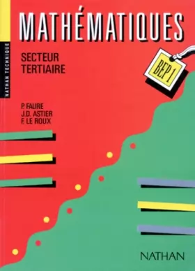 Couverture du produit · Mathématiques BEP 1, élève, édition 1990