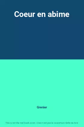 Couverture du produit · Coeur en abime