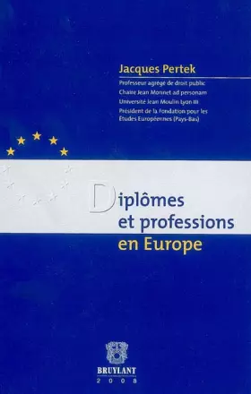 Couverture du produit · Diplômes et professions en Europe