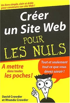 Couverture du produit · Créer un site web