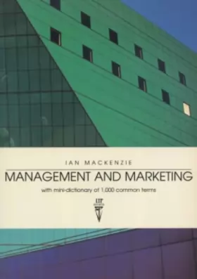 Couverture du produit · Management and Marketing: With Mini-dictionary of 1, 000 Common Terms
