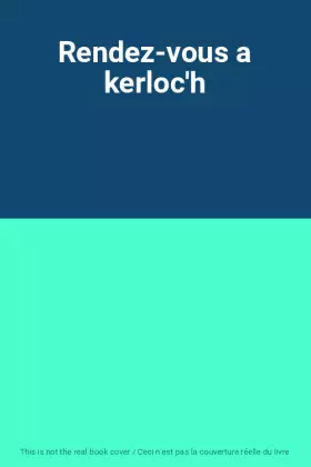 Couverture du produit · Rendez-vous a kerloc'h
