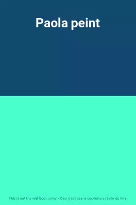 Couverture du produit · Paola peint